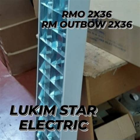 Jual Kap Lampu Rm Outbow X X W Kap Lampu Rmo Housing Tl Neon Led