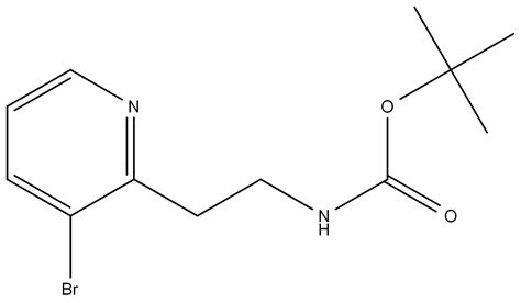 1404115 34 9 CAS号 1404115 34 9 tert butyl 2 3 bromopyridin 2 yl ethyl