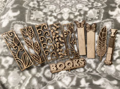 Christmas Stocking Stuffers. Laser cut bookmarks. : r/lasercutting