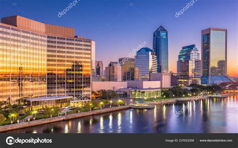 Jacksonville Florida Usa Downtown City Skyline Stock Photo By ©sepavone