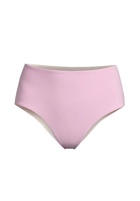 High Waist Bikini Hipster Clear Pink CASALL