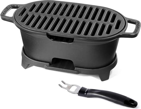 Ironmaster M Gusseisen Holzkohlegrill Camping Grill Holzkohle