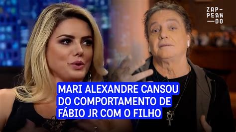 Mari Alexandre está cansada do comportamento de Fábio Jr YouTube