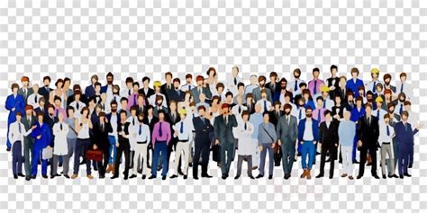 Download High Quality clipart people crowd Transparent PNG Images - Art ...