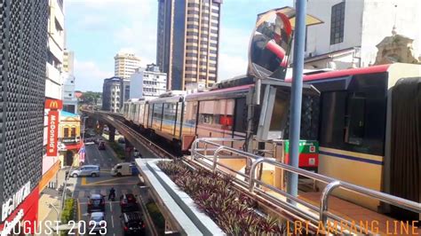 Lrt Ampangsri Petaling Lines Shuttle Set 432 Arriving Masjid Jamek