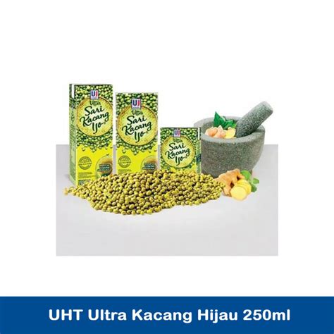 Ultra Uht Minuman Sari Kacang Hijau All Varian Lazada Indonesia