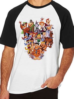 Camiseta Blusa Scooby Doo Desenho Antigo Personagens Hanna Elo7