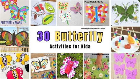 30 Easy Butterfly Activities for Kids - Taming Little Monsters