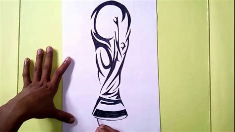 Fifa World Cup Trophy Sketch