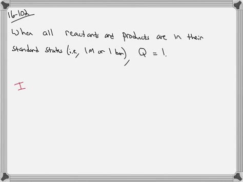 SOLVED The Reaction M G 2 B G Has An Equillbrium Constant Of Kc 1 0