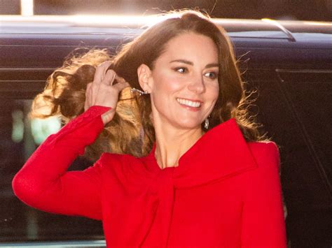 Kate Middleton Wows In Sparkling Red Dress For The Royal Carols Photos