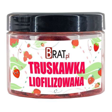 Truskawka LIOFILIZOWANA 20g chrupiąca BRAT pl Sklep EMPIK