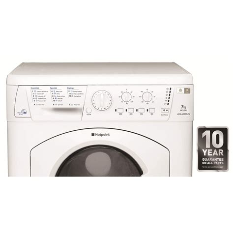 Hotpoint Wdl520p Aquarius 7kg Wash 5kg Dry 1200rpm Freestanding Washer Dryer White Appliances