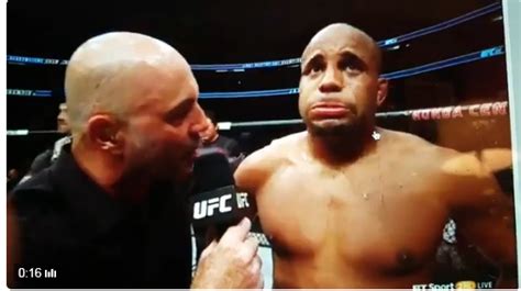 Total Pro Sports Daniel Cormier Cries After Getting Knocked Out By Jon