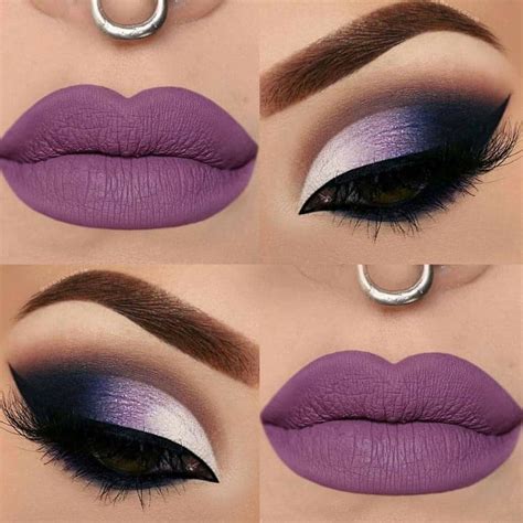 Maquillaje Lila Morado Creativemakeuplooks Eye Makeup Makeup