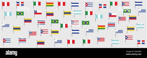 different color and Flags of America. Cultural and ethnic diversity ...