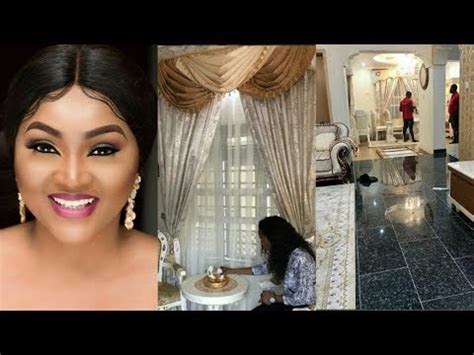 Nollywood Actress Mercy Aigbe Shows Off The Beautiful Living Room Of