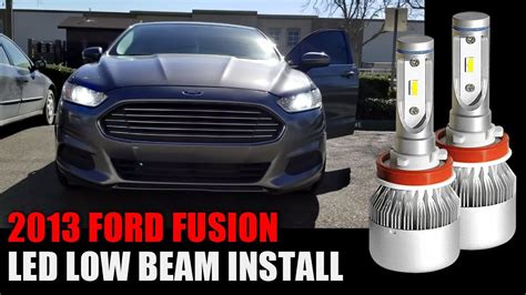 How To Change Headlight Ford Fusion