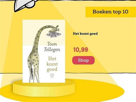 Het Komt Goed Toon Tellegen Aanbieding Bij Bookspot Folders Nl