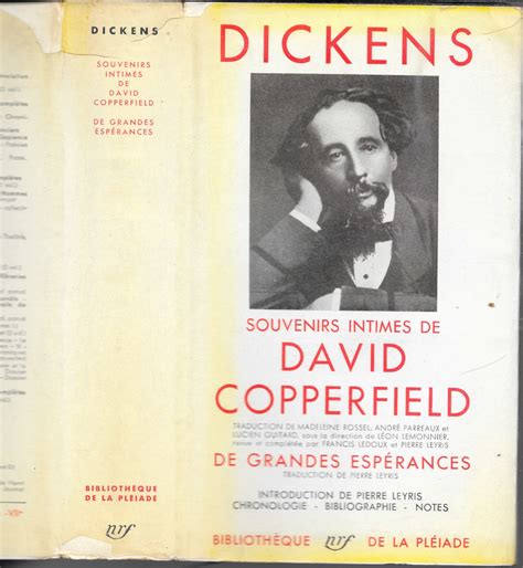 DICKENS Souvenirs Intimes de David Copperfield De Grandes espérances