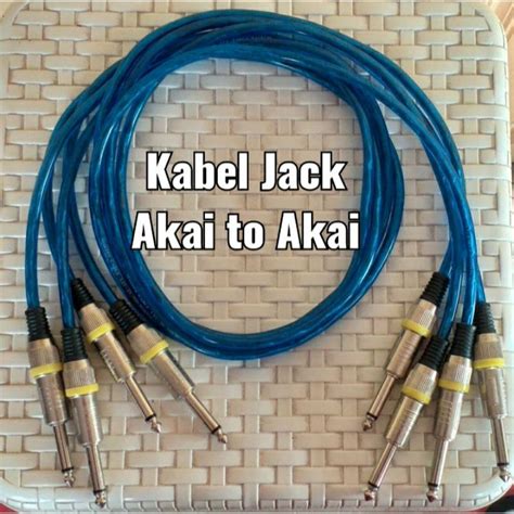 Jual Kabel Jack Akai To Akai Kabel Jack Akai Shopee Indonesia