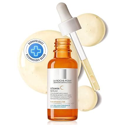 La Roche Posay Pure Vitamin C Serum For Face With Hyaluronic Acid