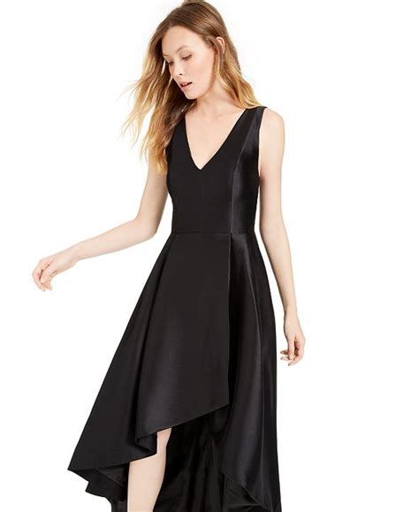 Calvin Klein High Low A Line Gown And Reviews Dresses Women Macys