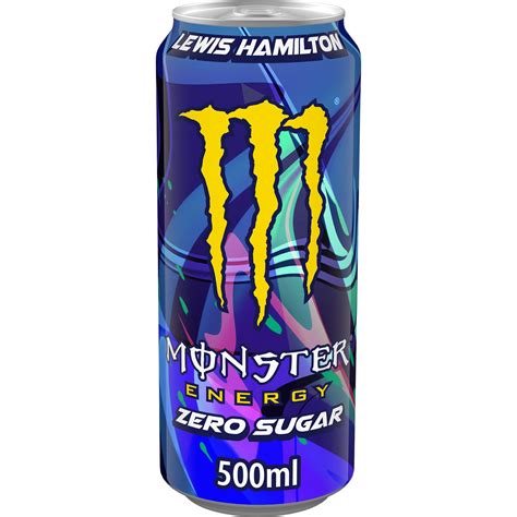 Boisson Énergisante Sans Sucres Lewis Hamilton MONSTER ENERGY la