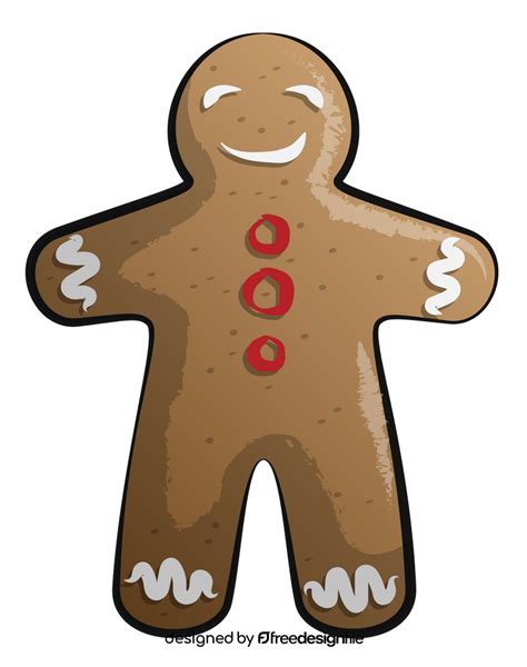 Gingerbread Man Clipart Free Download