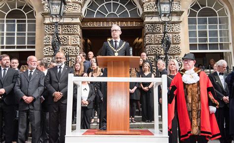 Hundreds Gather To Witness Local Proclamation Of King Charles III