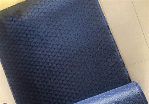 K Gsm Blue Black Aramid Carbon Fiber Mixed Fabric Hexagonal