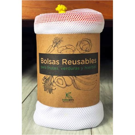 Bolsas Reutilizables Para Frutas Y Verduras Ecospace