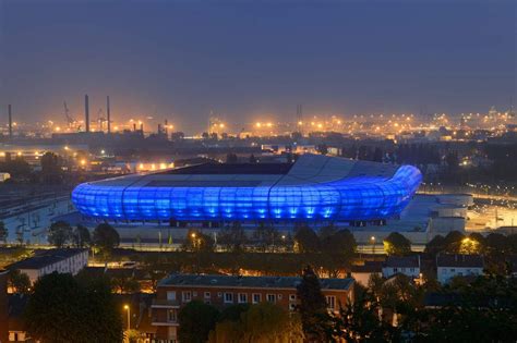 Album - LE STADE OCEANE VUE DE NUIT - Photo N°1 - club Football LE ...