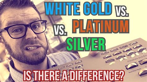 White Gold Vs Platinum Vs Silver Whats The Difference Between The