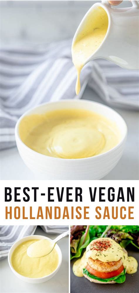 Sauce Hollandaise Vegan Artofit