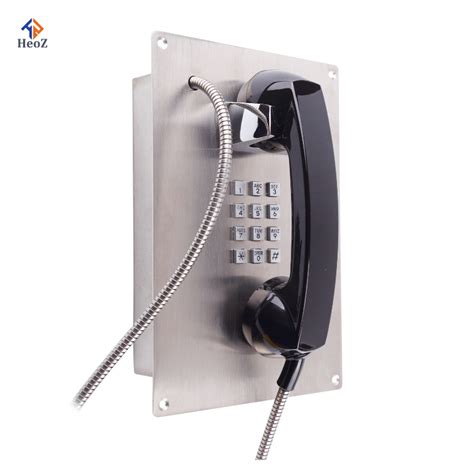 Stainless Steel Telephone HeoZ Weatherproof Telephone Prison