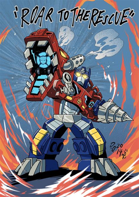 Rescue Bots Optimus Primal By Weremole On Deviantart Transformers