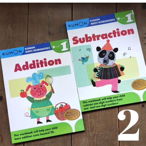 Kumon Workbooks For Grade Books Addition And Subtraction Hobbies