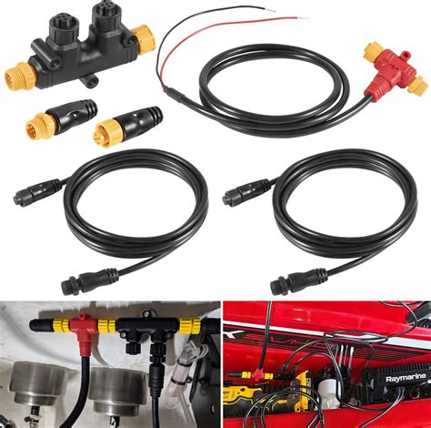 Amazon NMEA 2000 Starter Kit Power Cables Drop Cables Dual Tee