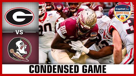 Georgia Vs Florida State Condensed Game Acc Football Win