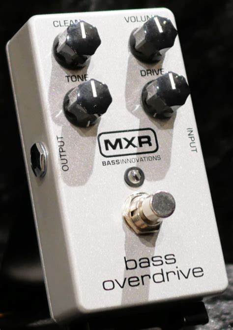 Mxr M Bass Overdrive Mikigakki Miki Bass Side