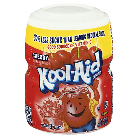 Kool Aid Drink Mix Cherry 19 Oz Shop Rons Supermarket