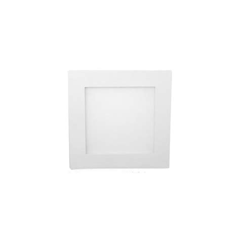 Downlight Led Cuadrado Blanco W Luz Fr A K Jiso