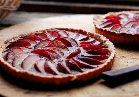 Plum Frangipane Tart The Healthy Baker