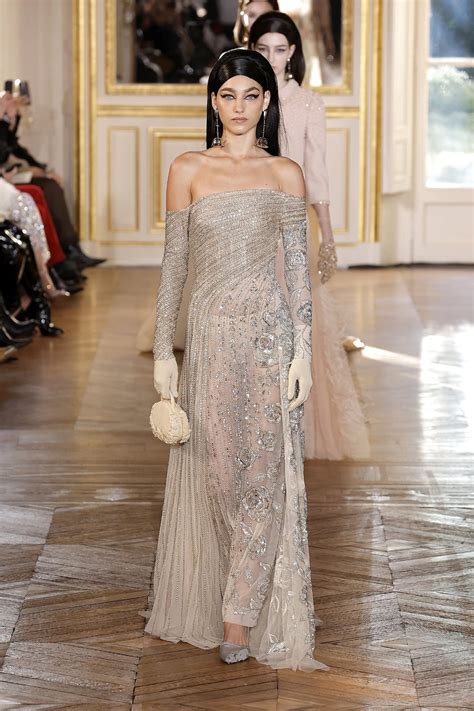 George Hobeika Fashion Show Runway Couture Spring Summer 2024 Paris