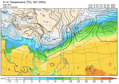 霸王級寒流來襲 這天起全台低溫戒備 跨年夜最冷 生活 中時