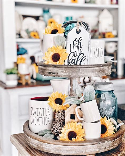 Inspirational Farmhouse Rae Dunn Tiered Trays The Cottage Market