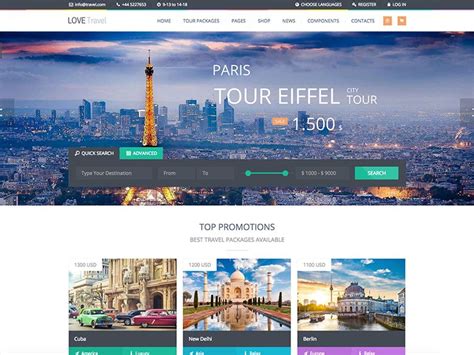 Mejores Temas Wordpress Para Agencias De Viajes