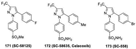 Some Examples Of Pyrazole Derivatives 171 172 173 Download Scientific Diagram