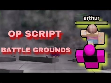 The Strongest Battlegrounds Op Script Ios Andorid Pc Youtube